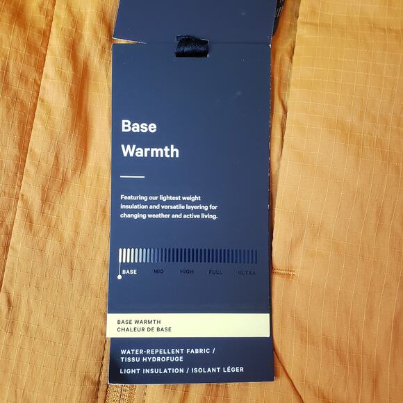 NWT LULULEMON Insulated Hiking Vest LM4AIES Ripstop Orange Men's Size XL - Picture 4 of 13